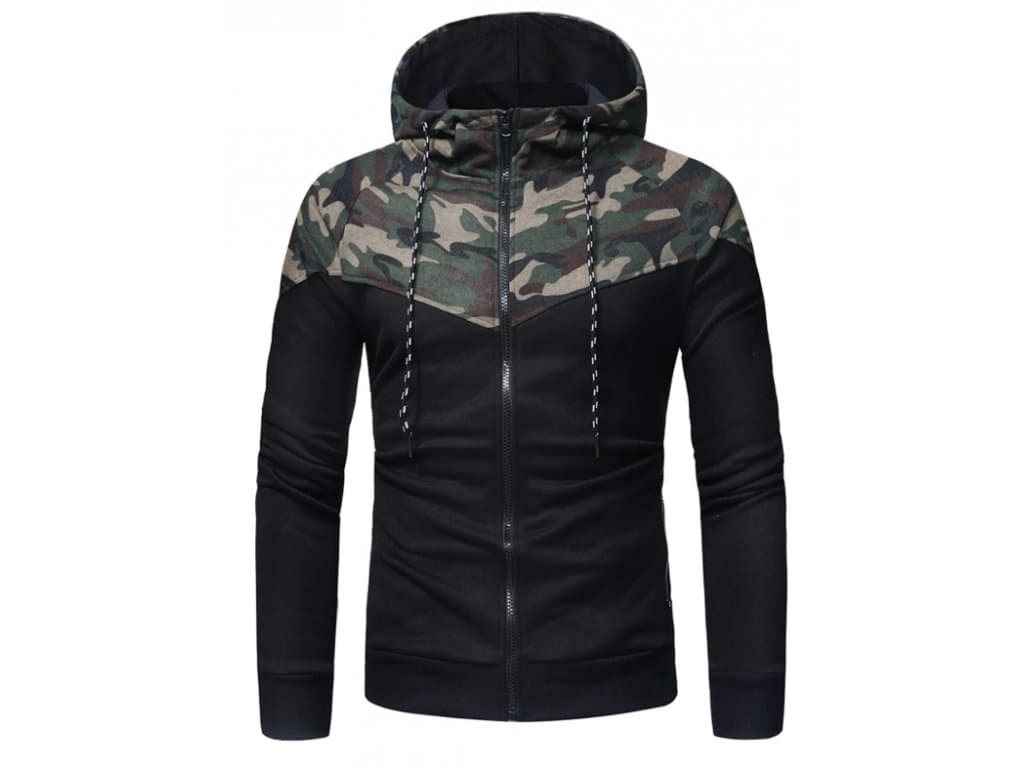 Maskáčová Bunda s kapucí "Camo"