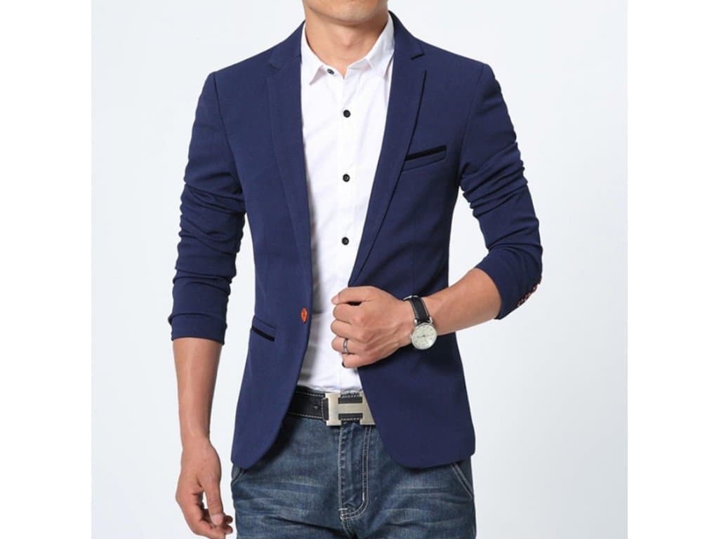 Elegantní Pánský Blazer/Sako