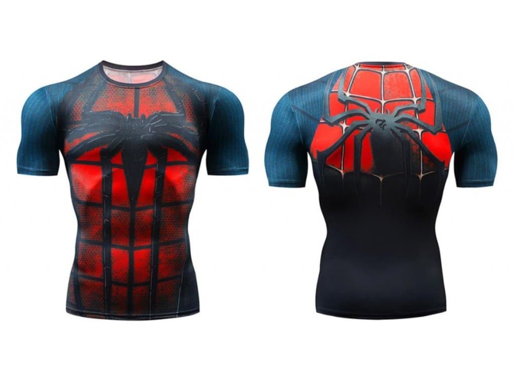 Fitness Tričko Spiderman