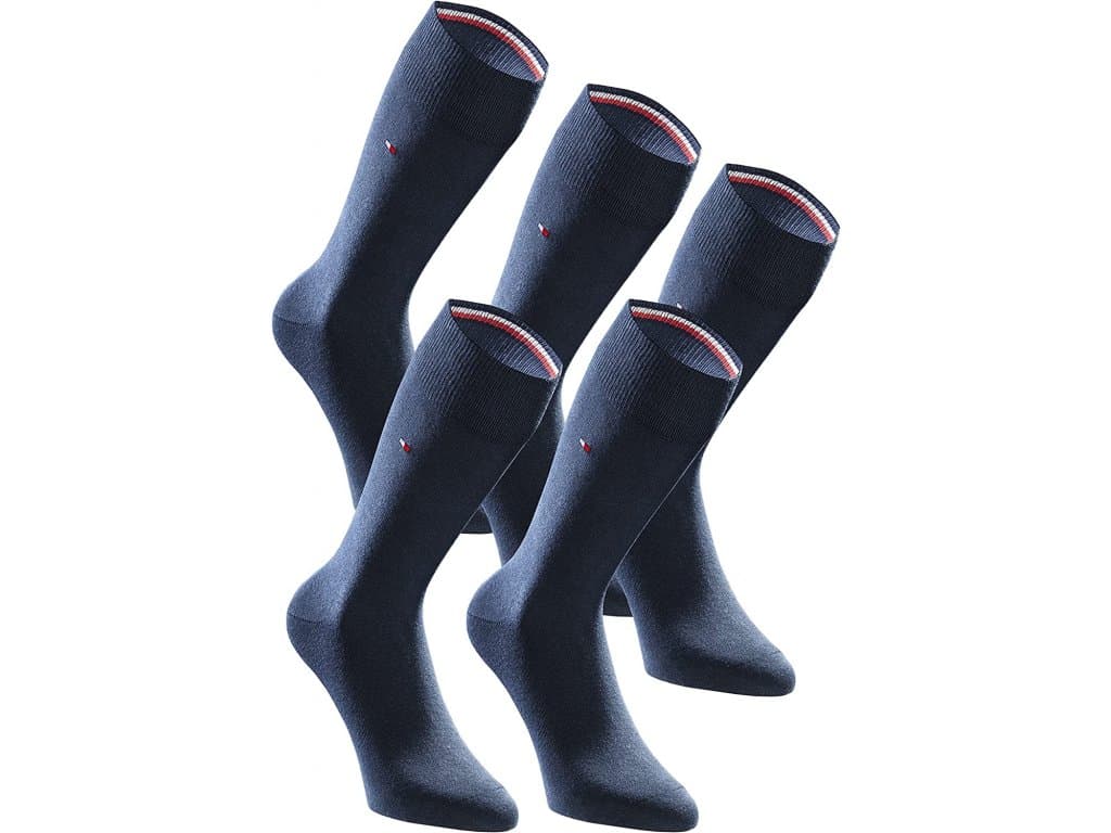 Pánské ponožky Tommy Hilfiger 5 párů modré