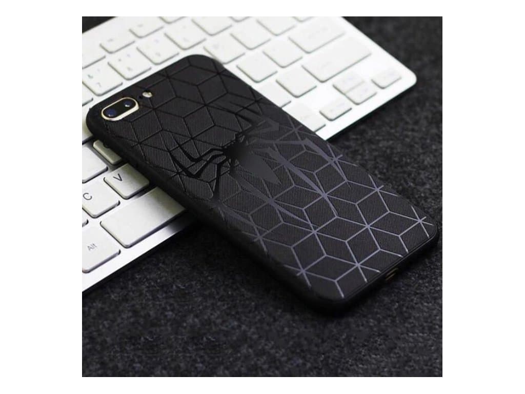 Černý Kryt na Iphone Spiderman