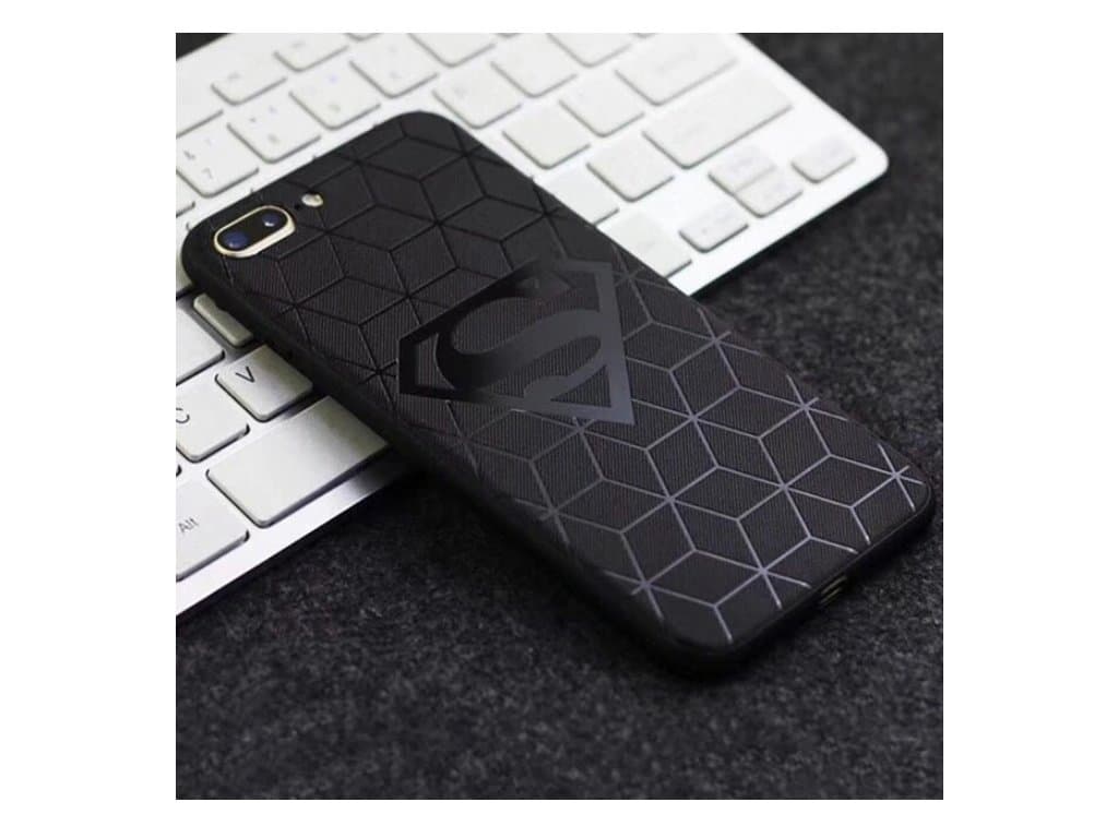 Černý Kryt na Iphone Superman