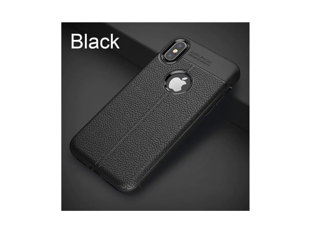 Kožený černý ultra tenký Kryt na Iphone 7 8 6 6s PLus X 11 Pro X Xr Xs Max