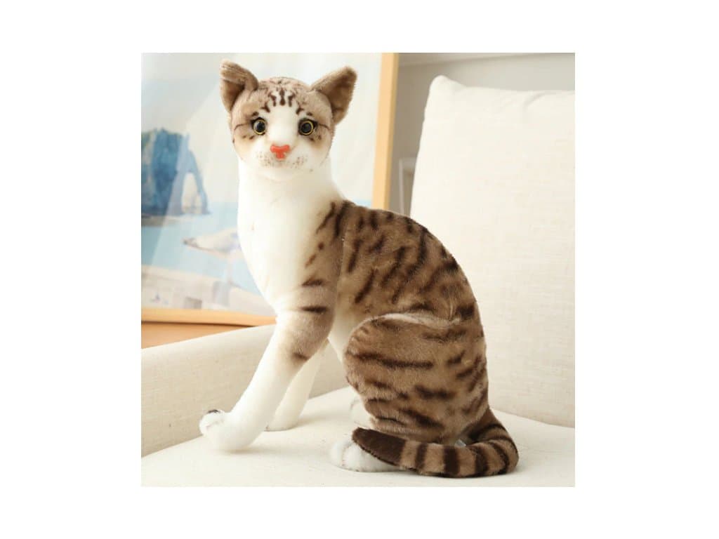 Plyšák plyšová hračka siamská kočka typ 1