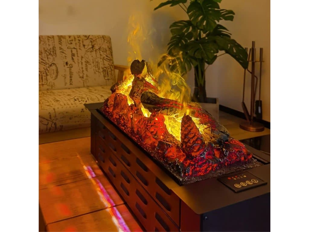 Elektrický krb Vestavěný 3D atomizační krb