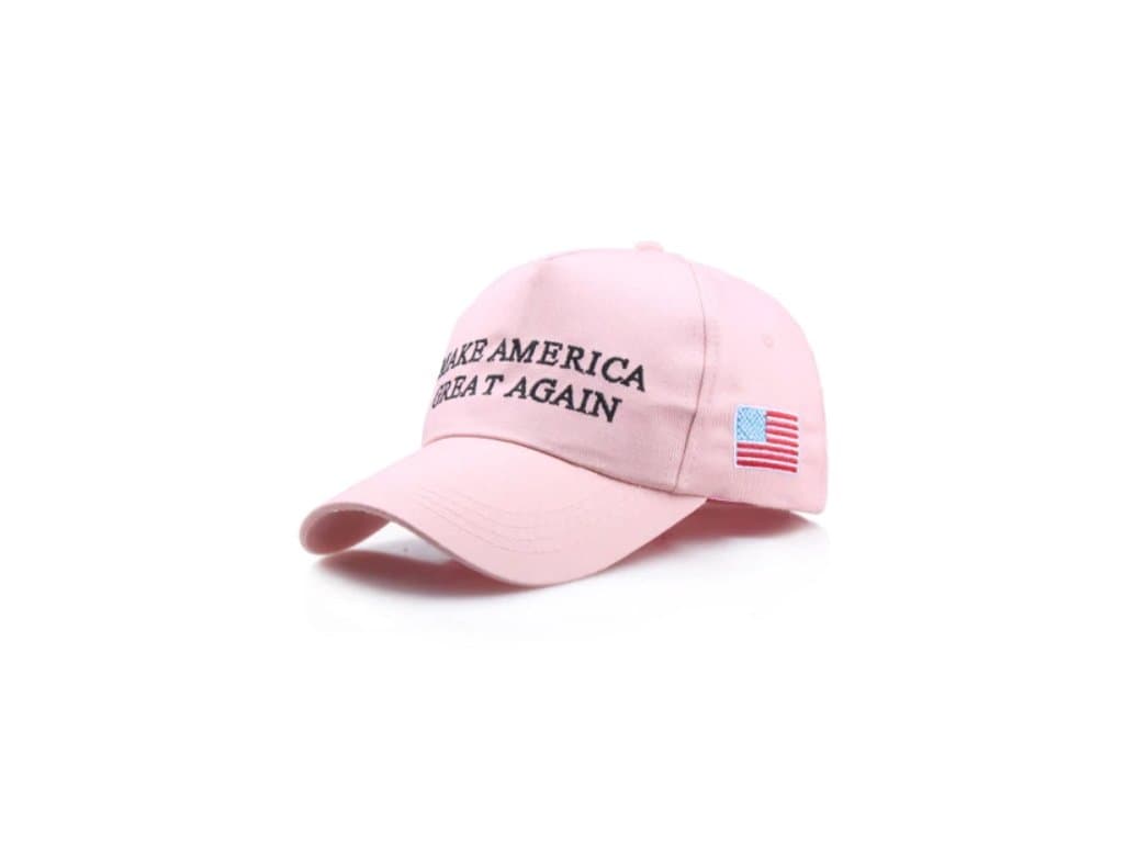 Čepice Make America great again růžová