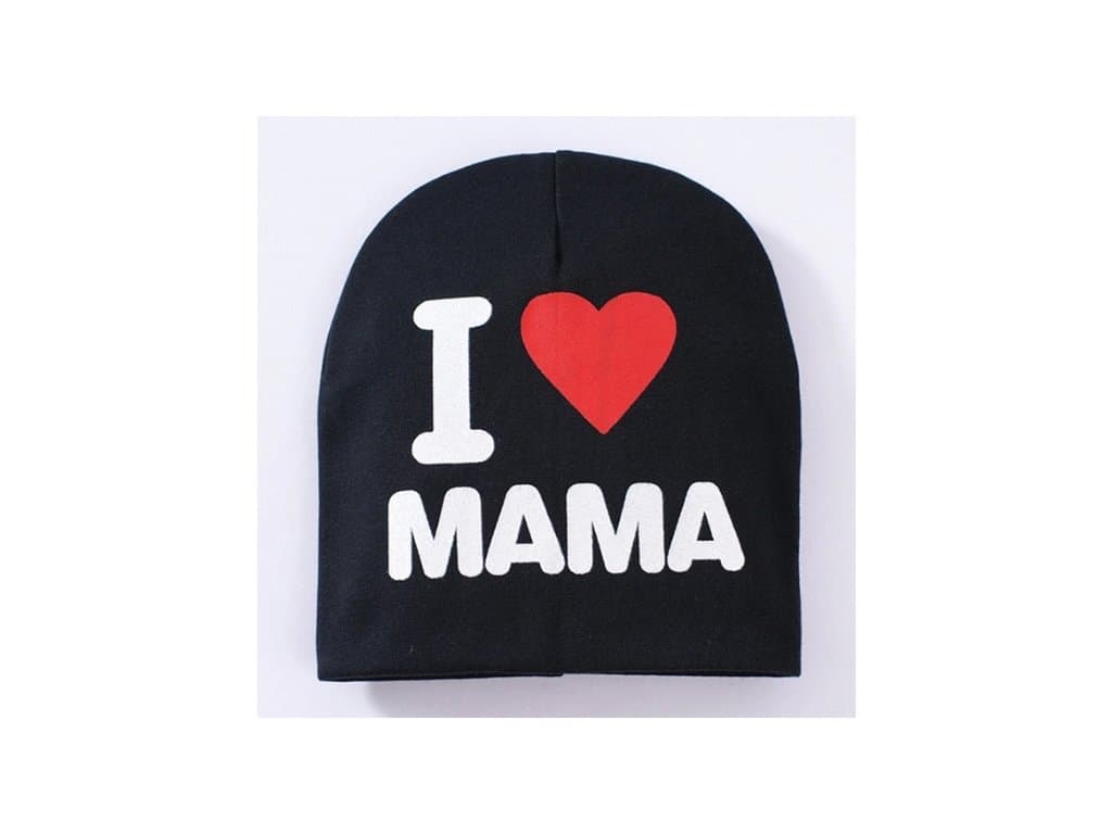 Dětská Zimní Čepice Miluji mámu