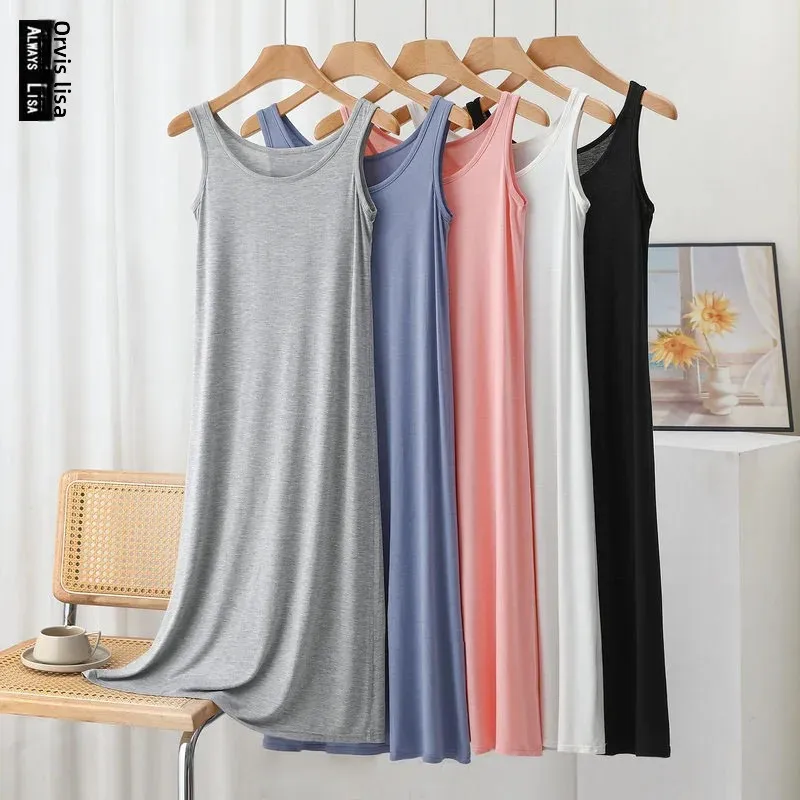 Dámské letní společenské šaty s dlouhým rukávem a áčkovým výstřihem, modální, plus size