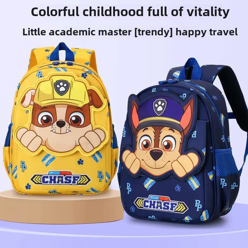 Dětský školní batoh, roztomilý pes s postavičkou, design, chlapci a dívky, batoh do mateřské školy, dárek