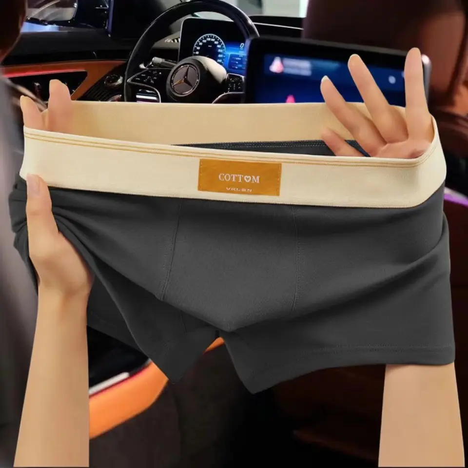 Pánské boxerky prodyšné pohodlné sportovní spodní prádlo velké velikosti L-7XL sada 4 kusů