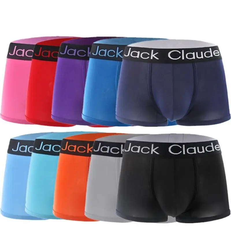 Pánské boxerky prodyšné pohodlné měkké módní spodní prádlo M-2XL sada 10 ks