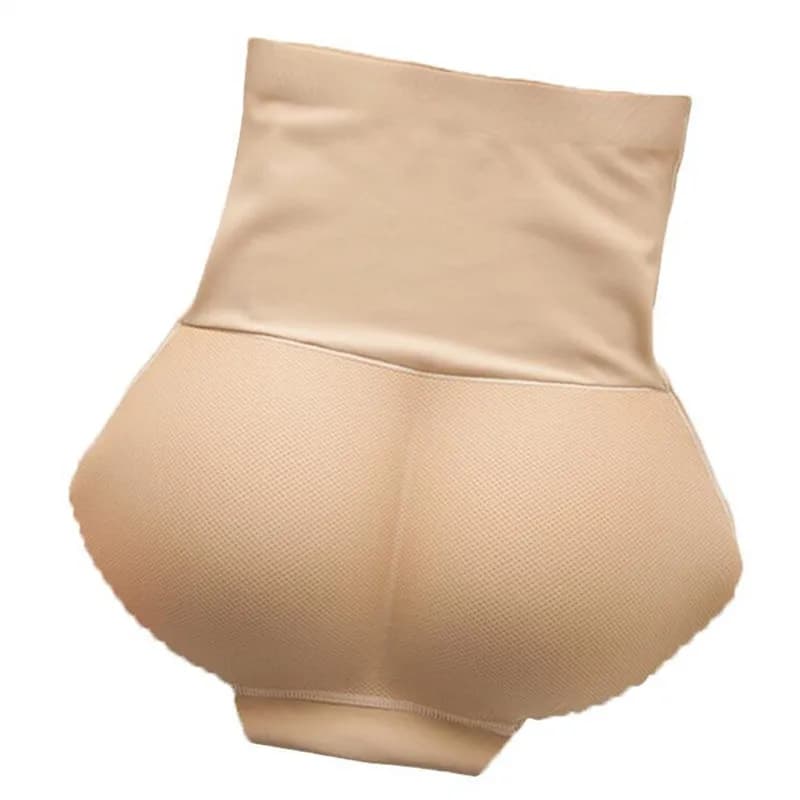 Dámské formující kalhotky se zvýšeným sedem push up efekt tvarující postavu bílé L/XL