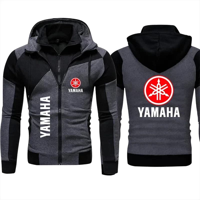 Pánská mikina s kapucí Motocyklový design Racing Style Černá XL