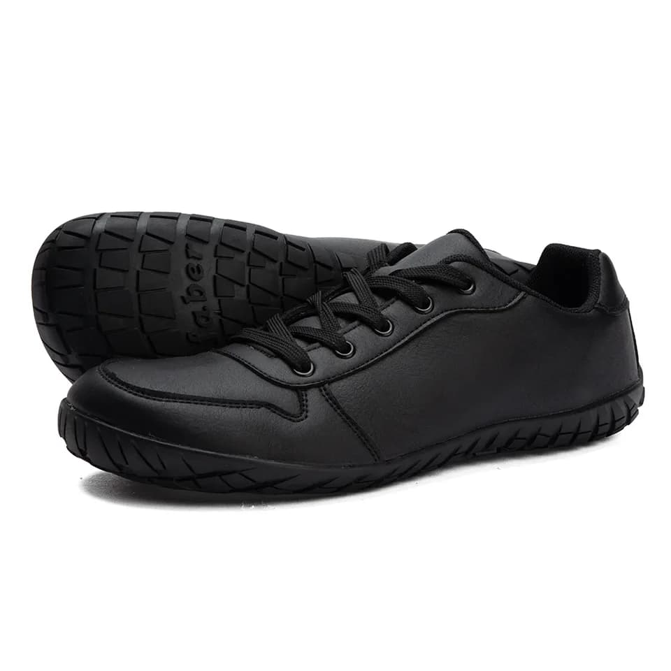 Kožené barefoot tenisky unisex minimalistické casual pro ženy i muže