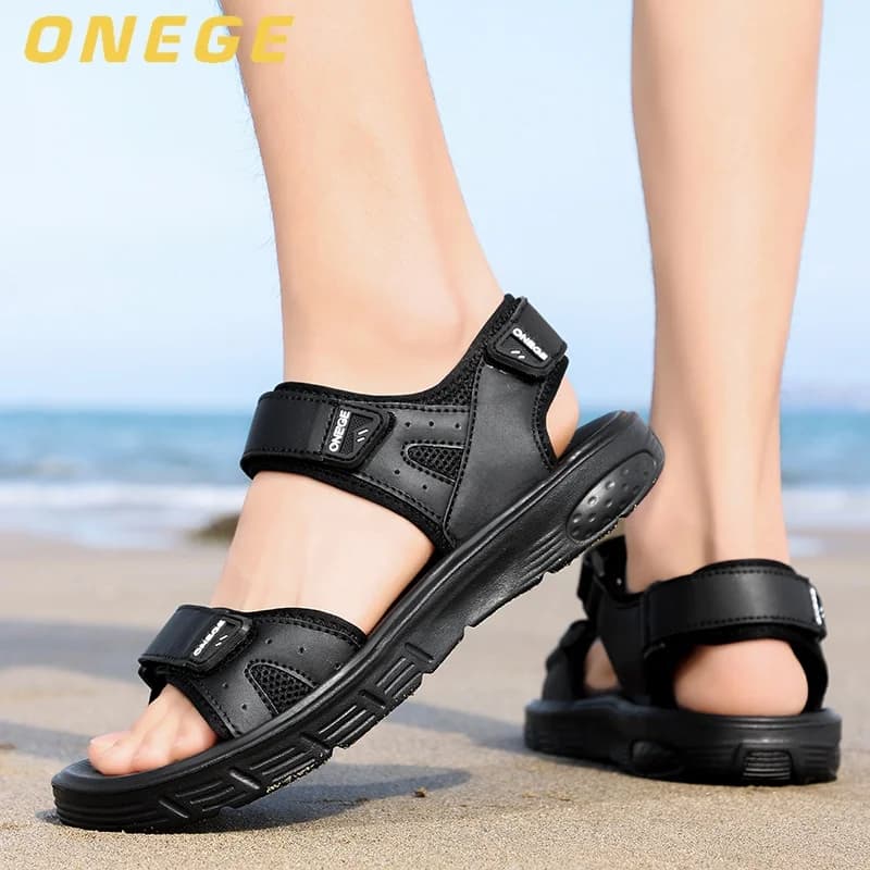 Pánské letní sandály casual sportovní plážové boty s tlustou podrážkou