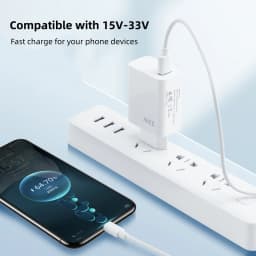 33W USB rychlonabíječka QC 3.0 pro Xiaomi 14/13/12/11/10 Ultra Redmi Note 12T/13 Pro/K60/K50 POCO F5 EU/US napájecí adaptér - náhled 6