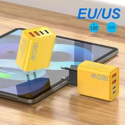 4portová USB-C PD nabíječka Quick Charge 3.0 nástěnná USB nabíječka do telefonu s rychlonabíjením pro iPhone 16 15 14 Samsung Xiaomi Huawei - náhled 4