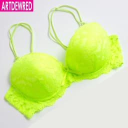 ARTDEWRED Dámské sexy bralette velké velikosti krajkové spodní prádlo push-up podprsenky 75 80 85 90 95 BCD Intimates Dámské bh podprsenky topy spodní prádlo - náhled 6