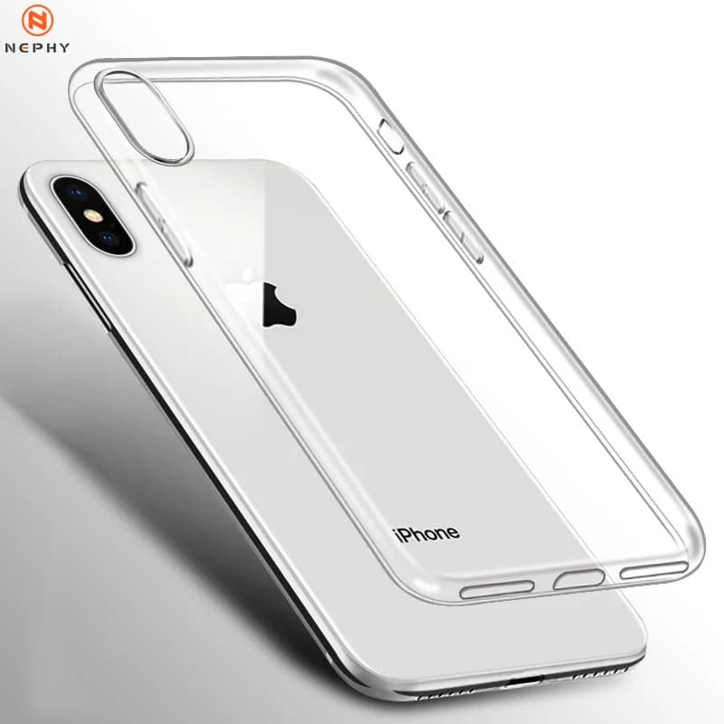 Silikonový kryt pro iPhone XS Max XR X 15 14 13 12 11 Pro Mini 7 8 Plus 5 6 S SE 2020, TPU zadní kryt, tvrzené sklo