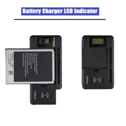 Brand New Universal Mobile Battery Charger EU US Plug LCD Indicator Screen Charging USB-Port Adapter
