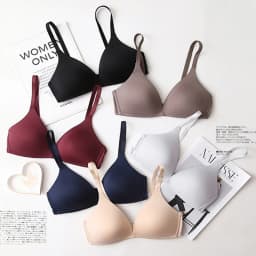 Seamless Bras for Women Push Up Bras No Wire Brassiere A B Cup Underwear Sexy Bralette Three Quarter