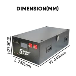 DIY 48V LiFePO4 baterie Obudowa Box Case s JK 16S 200A Smart BMS 51.2V DIY sady 2A Active Balancer domácí systém pro ukládání energie - náhled 6