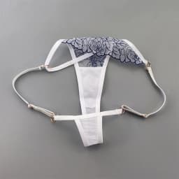 3dílné sexy nastavitelné krajkové kalhotky s T-backem, průsvitné duté tanga ve tvaru V pro ženy, přiléhavé outfity a zvláštní příležitosti - náhled 5