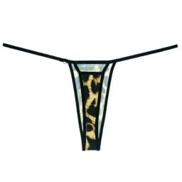Leopardí tanga ženy tištěné mini spodní prádlo sexy dámské T-back kalhotky s nízkým pasem bikiny spodní část dámské kalhotky - náhled 5