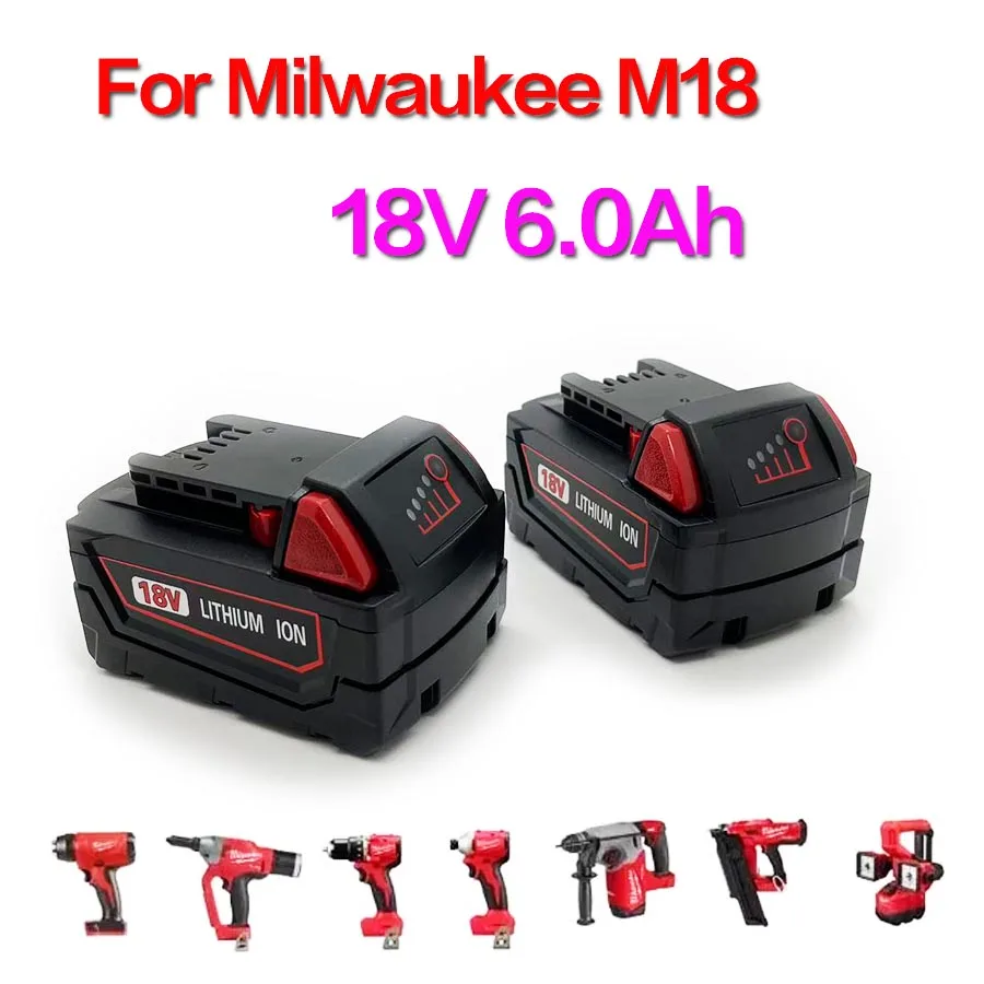 ✔Baterie pro aku nářadí Milwaukee M18 18V (M18B5 XC, 48-11-1815, 2604-20 atd.)