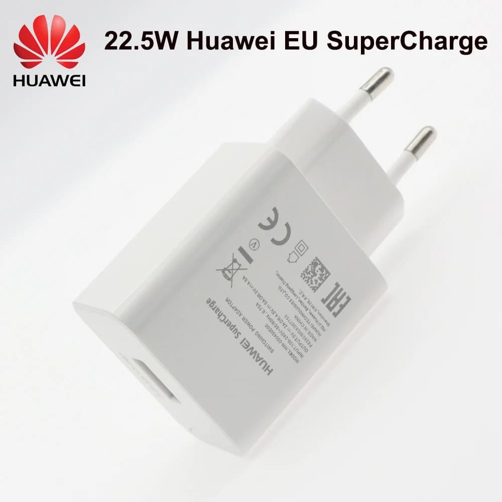 Oficiální rychlonabíječka Huawei 22,5 W Supercharge 5A s kabelem typu C pro Mate 10 20 30 Pro P40 P30 P20 Pro P9 P10 Plus Honor 10 20 V10