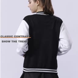 New York City Nikdy se nevzdávej tiskové bundy Dámské zimní fleecové teplé baseballové dresy Casual Pocket Coats Street Loose Clothes - náhled 3