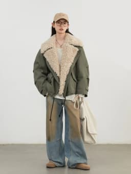 CHIC VEN Dámské kabáty Streetwear Volné Casual Nové Retro Motocyklové Bavlněné Bundy Silné Teplé Dámský Kabát Podzim Zima 2024 - náhled 3