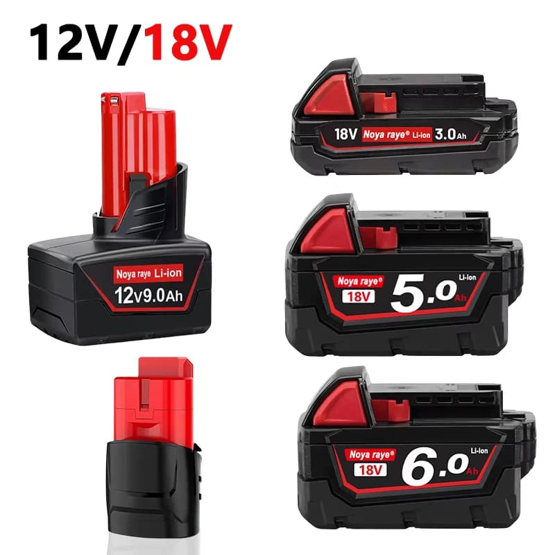 Originální nabíječka lithiové baterie Milwaukee M18B5 XC 18V 5.0/6.0 pro Milwaukee M12 3.0/5.0/6.0/9.0Ah M18