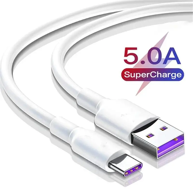 0,25 m/0,5 m/1 m 5 a 65 w USB-C kabel pro rychlé nabíjení mobilního telefonu pro Samsung Xiaomi Huawei Oppo Super Charger Cable