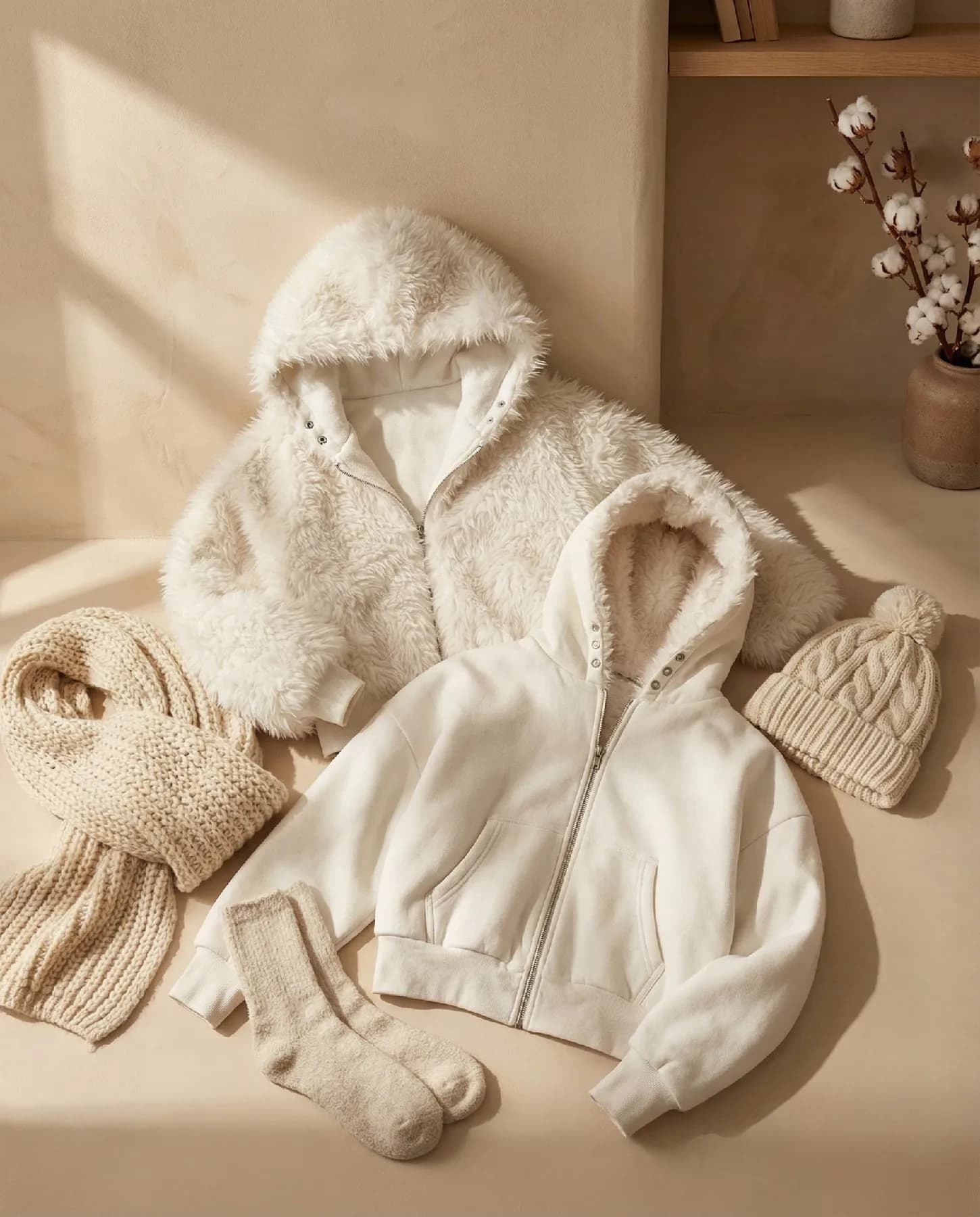 Dámské streetwear oblečení Y2K oboustranná bunda s zipem Y2K fleecová kapuce volného střihu zimní kabát ležérní a teplá móda