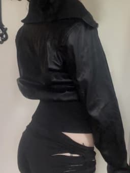 AltGoth Amercian Vintage Pu kožená bunda pro ženy Streetwear Harajuku Grunge Emo Alternativní Grunge Zip Casual Kabáty Dámské - náhled 4