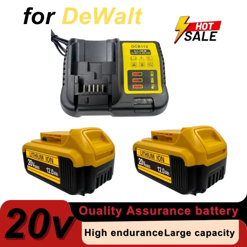 Pro baterie DEWALT 20V/60V 8000mAh, pro nabíječku Dewalt 20V DCB200 DCB205 DCB206 DCB209 Baterie pro elektrické nářadí, pro baterie Dewalt 18V