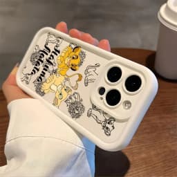 Roztomilý silikonový kryt na telefon s motivem lvího krále a Disney pro Apple iPhone 16 13 15 Pro Max 14 13 Pro 11 12 14 15 Plus, nárazuvzdorný, pro iPhone 11 12 14 15 Plus - náhled 6