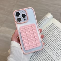 3D přísavné pouzdro na telefon s airbagem pro iPhone 17 16 15 14 13 12 11 Pro Max XR X XS 7 8 Plus průhledné nárazuvzdorné třpytivé pouzdro Candy - náhled 2