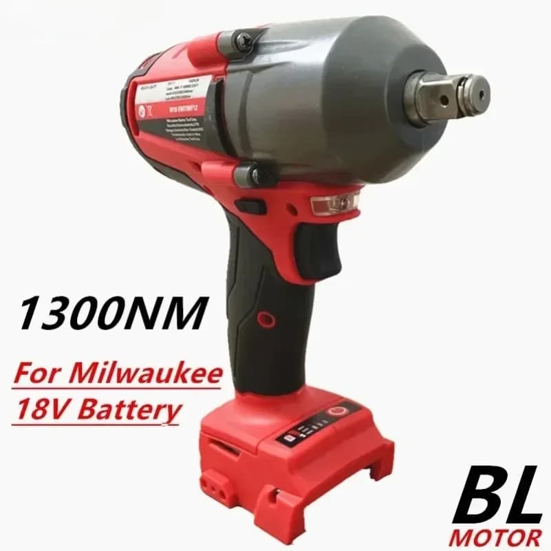 Pro Milwaukee M18 klíč, akumulátorový akumulátorový rázový utahovák 1/2", elektrický nářadí s vysokým točivým momentem pro mechaniky oprav aut/nákladních vozů, NOVINKA