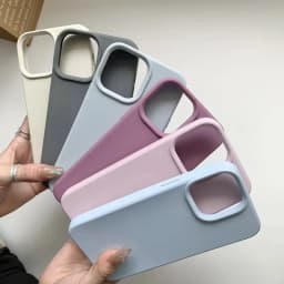 Original Liquid Silicone Case For iPhone 15 14 11 13 12 Pro Max Mini XR X XS 8 7 6 Plus Luxury Phone