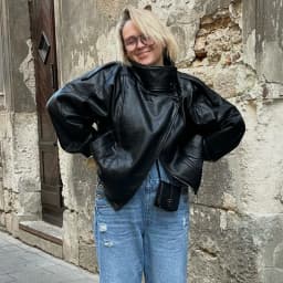 MUJER Černé bomber bundy pro ženy, kancelářské, z umělé kůže, dámské bundy na patentky, zimní kabáty pro ženy, svrchní oblečení - náhled 6