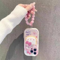 Pouzdro Kuromi Hello Kitty s držákem pro telefon pro Xiaomi Redmi Note 14 13 Pro Plus 5G 12 4G 8 11 10 9 12S 13C 12C 10C 9A A1 A2 A3 - náhled 3