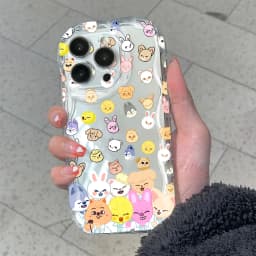 Pouzdro na telefon s motivem kresleného filmu pro iPhone 16 16e 15 14 13 12 11 Pro Max Mini X XR XSMAX 8 7 6S Plus 3D Wave Měkké TPU zadní kryt - náhled 4