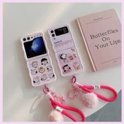 Pouzdro na telefon s roztomilým kresleným motivem Peanuts Snoopy Charlie Brown pro Samsung Galaxy Z Flip 6 5 Soft TPU zadní kryt pro Z Flip 3 4 - náhled 6