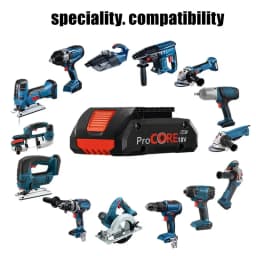 Náhradní baterie 18V Bosch ProCORE Premium Series, nová baterie 21700, vhodná pro BOSCH BAT609, BAT618, GBA18V 10Ah - náhled 6