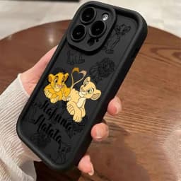 Roztomilý silikonový kryt na telefon s motivem lvího krále a Disney pro Apple iPhone 16 13 15 Pro Max 14 13 Pro 11 12 14 15 Plus, nárazuvzdorný, pro iPhone 11 12 14 15 Plus - náhled 5