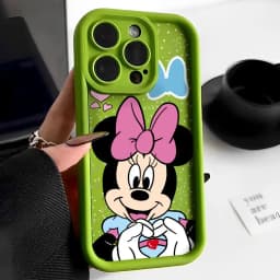 Pouzdro na telefon Disney Mickey Mouse Minnies s motivem prstu a srdce pro iPhone 16 15 14 13 12 11 ProMax 7 8Plus XRXS MAX MINI Y2K Roztomilý zadní kryt - náhled 5