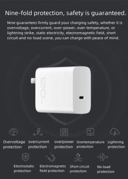 Nová sada bleskového nabíjení vivo 120W, originální blesková nabíječka pro mobilní telefony X90x90 Pro iQo10neo - náhled 6