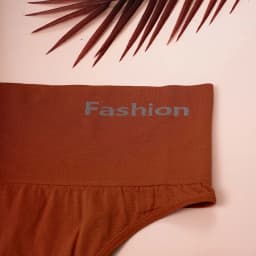 Sexy Slim Fit Sportovní Spodní Prádlo Dámské Vysoký Pas Jednobarevné Spodní Prádlo Módní Kalhotky Ve Tvaru Dopisu Elastické Fit Slimming Slipy - náhled 6